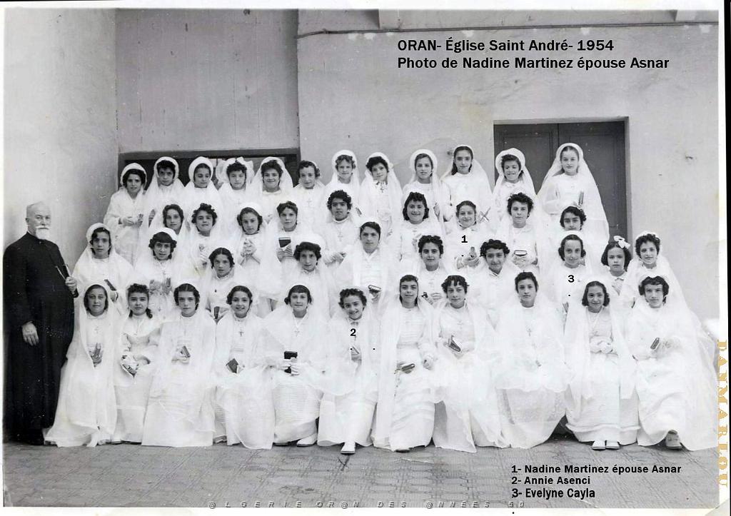 COMMUNIONS ORAN 1954 EGLISE ST ANDRE .jpg